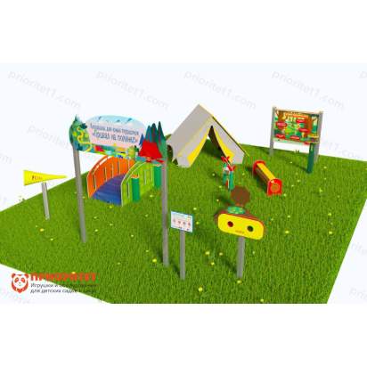 Туристическая площадка «Привал на полянке» (Комплект Лайт 1) 2_1