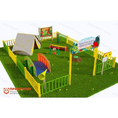 Туристическая площадка «Привал на полянке» (Комплект Лайт 2)_1