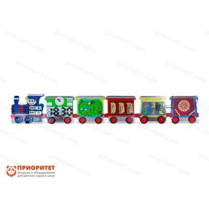 Бизиборд «Скорый поезд» (6 модулей)