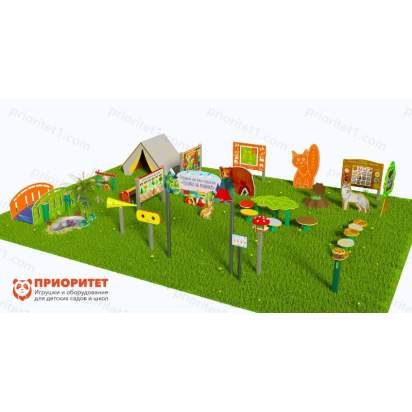 Туристическая площадка «Привал на полянке» (Комплект Максимальный 1) 2_1