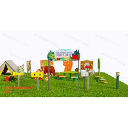 Туристическая площадка «Привал на полянке» (Комплект Максимальный 1) 4_1