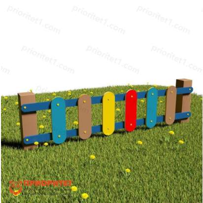 Забор «Брусочки» (Модель 1)