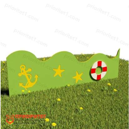 Забор «Большое плавание» (Модель 2)