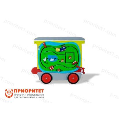 Бизиборд «Скорый поезд» (3 модуля) модуль 3