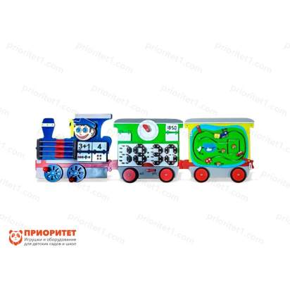 Бизиборд «Скорый поезд» (3 модуля)