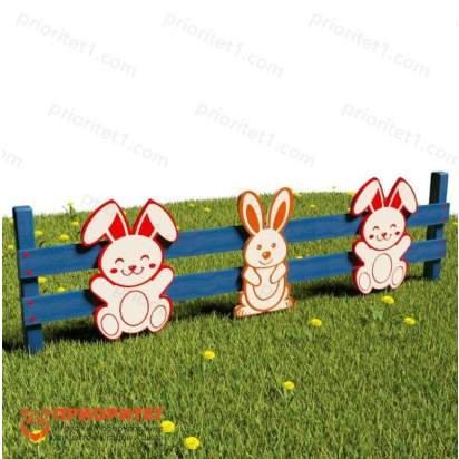 Забор «Зайчата»