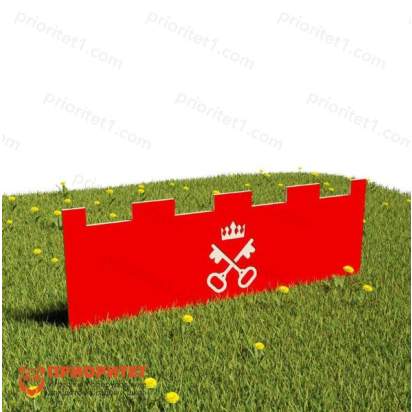 Забор «Кремлевская стена (Модель 6)»