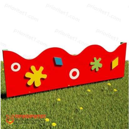 Забор «Морские сокровища» (Модель 1)