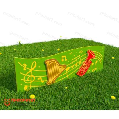 Забор «Музыкальные инструменты» (Модель 1)_1