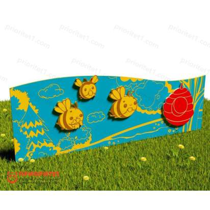 Забор «Пчелки» (Модель 1)_1