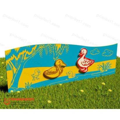 Забор «Уточки» (Модель 1)_1