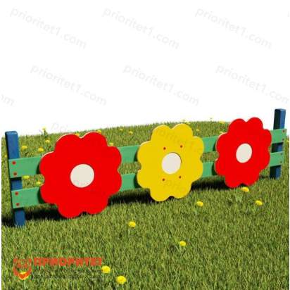 Забор «Цветы»