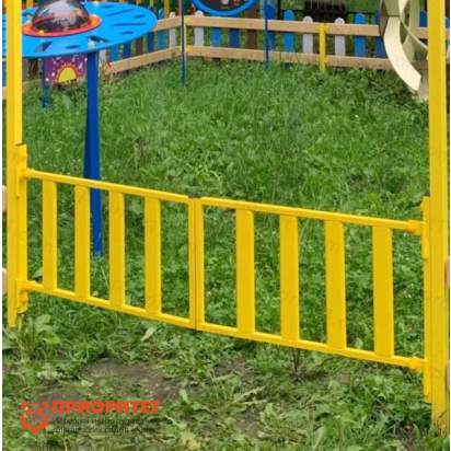 Калитки для групп и площадок из плоскоовальной трубы_1