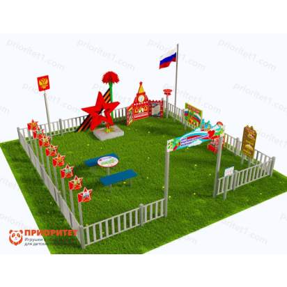 Патриотическая площадка «Центр нравственно-патриотического воспитания юных патриотов» (Комплект Максимальн2_1