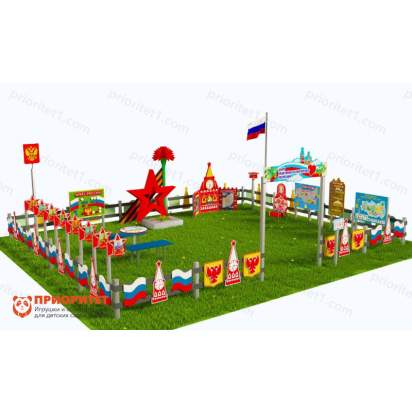 Патриотическая площадка «Центр нравственно-патриотического воспитания юных патриотов» (Комплект Премиум 32_1