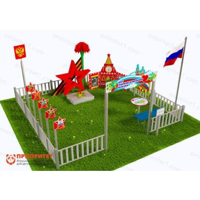 Патриотическая площадка «Центр нравственно-патриотического воспитания юных патриотов» (Комплект Про 2) 2_1