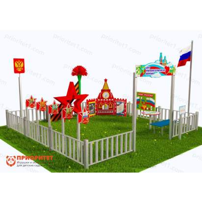 Патриотическая площадка «Центр нравственно-патриотического воспитания юных патриотов» (Комплект Стандарт 2) 3_1