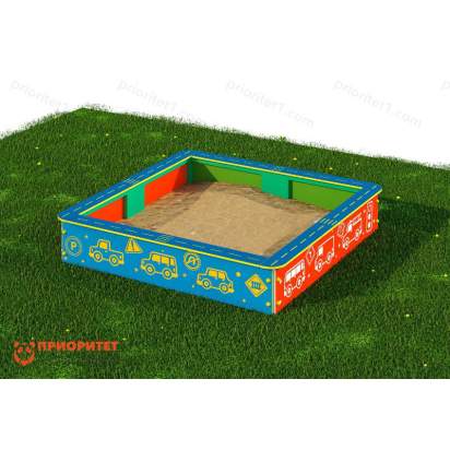 Комплект «Песочница с ПДД» 200х200х30 (2)_1