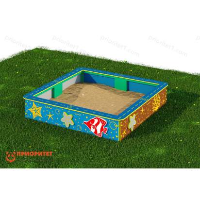 Комплект «Песочница с ПДД». Море. 200х200х30 2_1