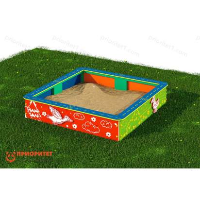 Комплект «Песочница с ПДД». Природа. 130х130х30 2_1