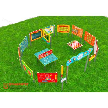 Дидактическая площадка «Любознайкино» Лайт. 16 игровых модулей (1)_1