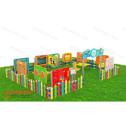 Дидактическая площадка «Любознайкино» Оптима плюс. 8 игровых модулей (1)_1