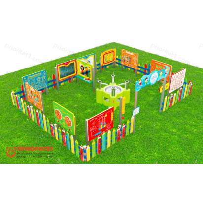 Дидактическая площадка «Любознайкино» Профи плюс. 8 игровых модулей (1)_1