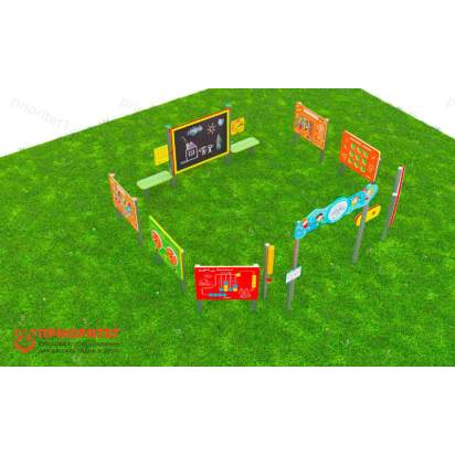 Дидактическая площадка «Любознайкино» Стандарт. 6 игровых модулей (1)_1