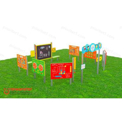 Дидактическая площадка «Любознайкино» Стандарт. 12 игровых модулей (2)_1