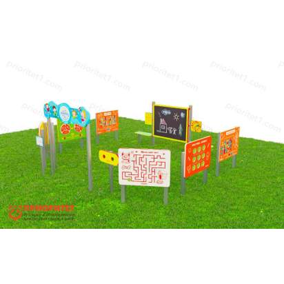 Дидактическая площадка «Любознайкино» Стандарт. 12 игровых модулей (3)_1