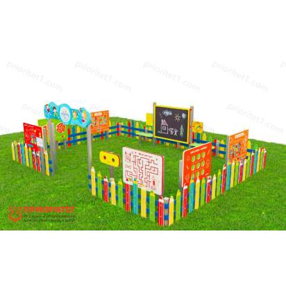 Дидактическая площадка «Любознайкино» Стандарт плюс. 6 игровых модулей (3)_1