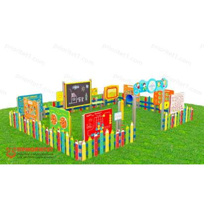 Дидактическая площадка «Любознайкино» Престиж плюс. 8 игровых модулей (1)_2