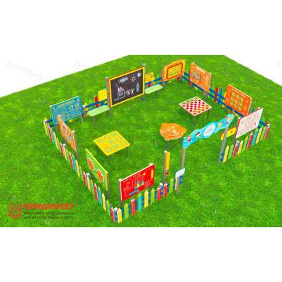 Дидактическая площадка «Любознайкино» Люкс плюс. 8 игровых модулей (1)_1