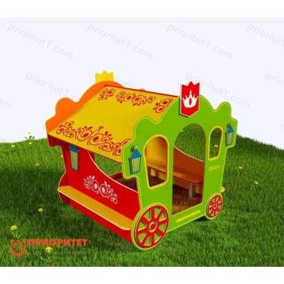Игровой домик «Карета (с полом)» 1_1
