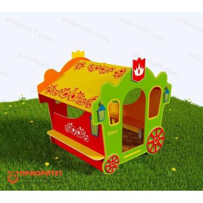 Игровой домик «Карета (с полом)»_1