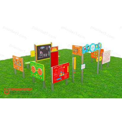 Дидактическая площадка «Любознайкино» Супер премиум. 6 игровых модулей (1)_1