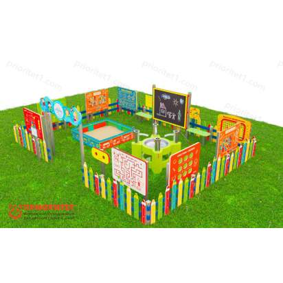 Дидактическая площадка «Любознайкино» Элит премиум плюс. 16 игровых модулей (2)_1