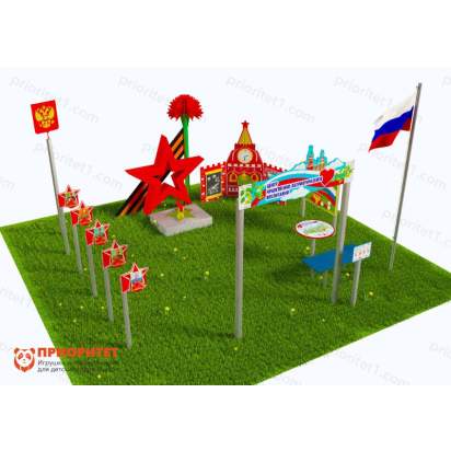 Патриотическая площадка «Центр нравственно-патриотического воспитания юных патриотов» (Комплект Про 1)_1