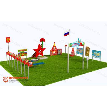 Патриотическая площадка «Центр нравственно-патриотического воспитания юных патриотов» (Комплект Премиум 1) 2_1