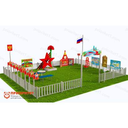 Патриотическая площадка «Центр нравственно-патриотического воспитания юных патриотов» (Комплект Премиум 2) 2_1
