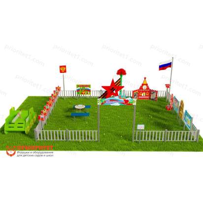 Патриотическая площадка «Центр нравственно-патриотического воспитания юных патриотов» (Комплект Элит 2) 3_1