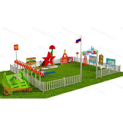 Патриотическая площадка «Центр нравственно-патриотического воспитания юных патриотов» (Комплект Элит 2) 4_1