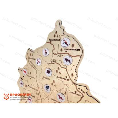 Карта Ростовской области 3