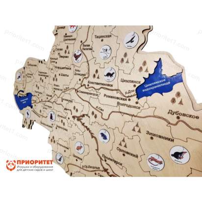 Карта Ростовской области 4