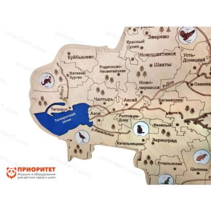 Карта Ростовской области 6