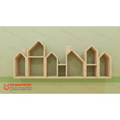 Полочки на стену Город 1_1