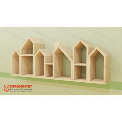 Полочки на стену Город_1