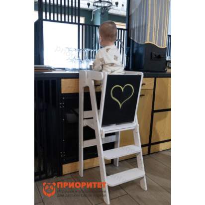 Башня помощника С ДОСКОЙ, БЕЛЫЙ (3)