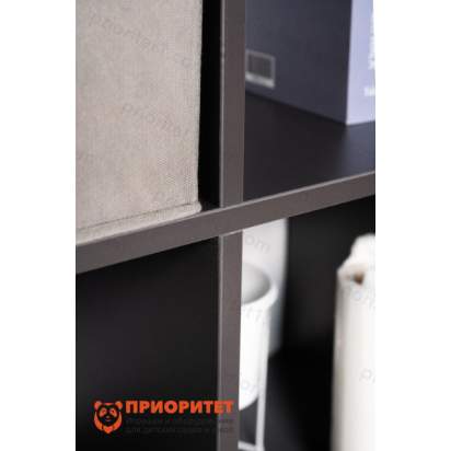 Стеллаж Вместительные полки (серый) (8)