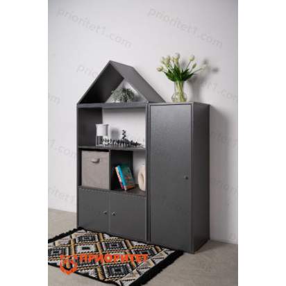 Шкаф Вместительные полки (с крышей) (3)